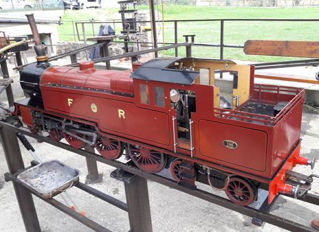 The locomotive The Yorkshireman